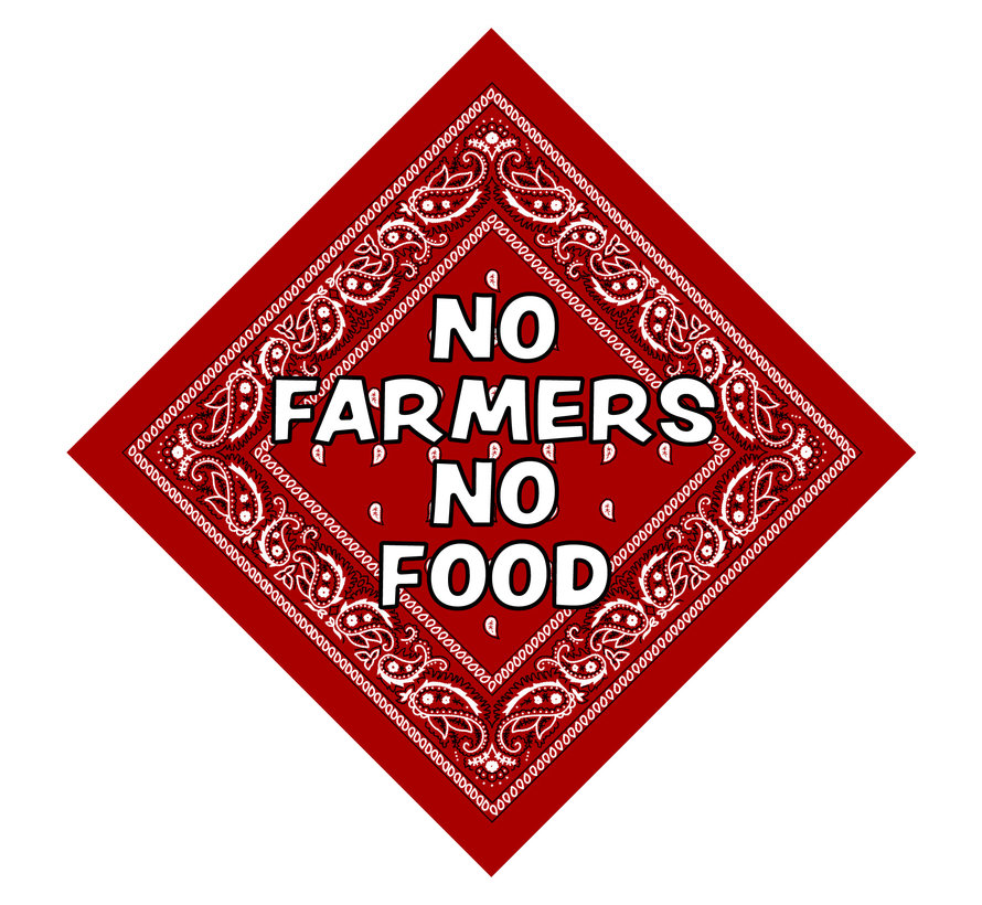 Sticker No Farmers No Food