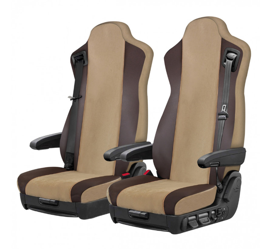 Set of seat covers for Iveco - 2 pieces - Different colors