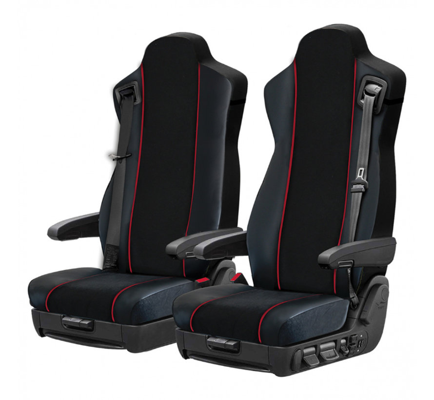 Set of seat covers for Iveco - 2 pieces - Different colors