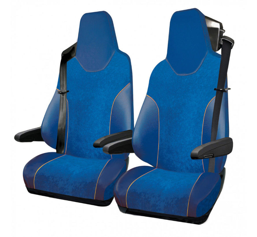 Set of seat covers for MAN - 2 pieces - Different colors