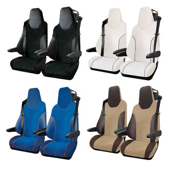 Set of seat covers for MAN - 2 pieces - Different colors