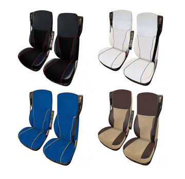 Set of seat covers for DAF - 2 pieces - Different colors