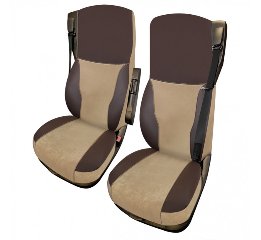 Set of seat covers for DAF - 2 pieces - Different colors