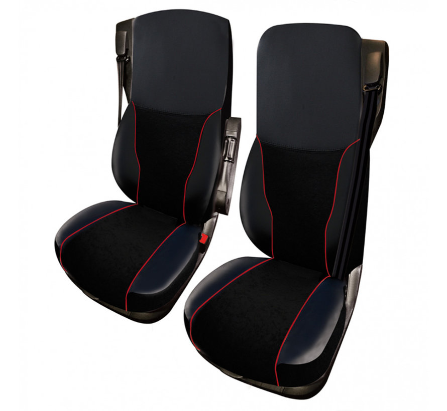 Set of seat covers for DAF - 2 pieces - Different colors