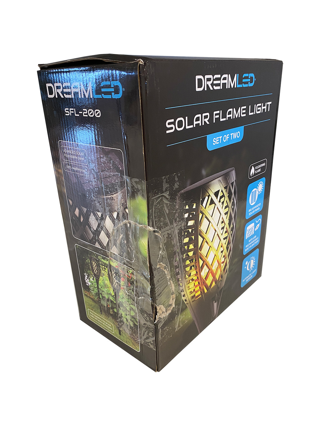 dream led solar flame