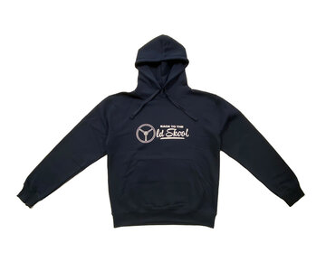 Hoodie Back to the Oldskool - Blauw