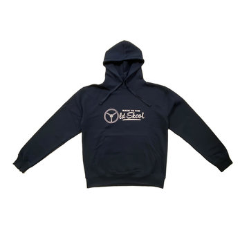 Hoodie Back to the Oldskool - Blauw