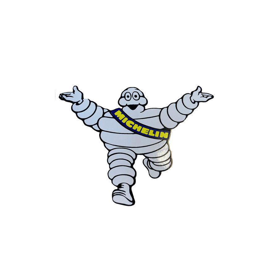 Stickers Michelin man - wijd - mini