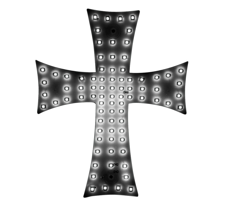 LED cross - 81 LED - 24V - Different colors