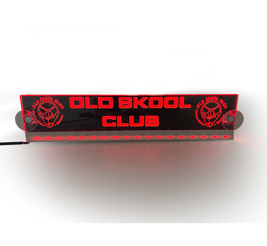 Ledplaat Oldskool Club - 12/24V