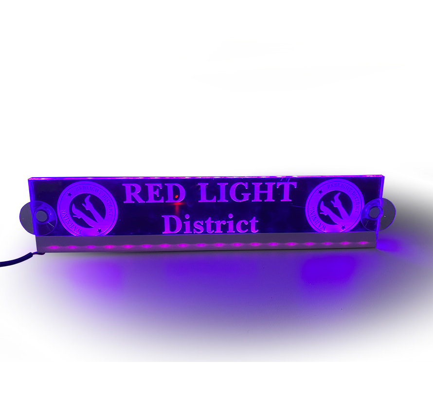 Ledplaat Red Light District - 12/24V