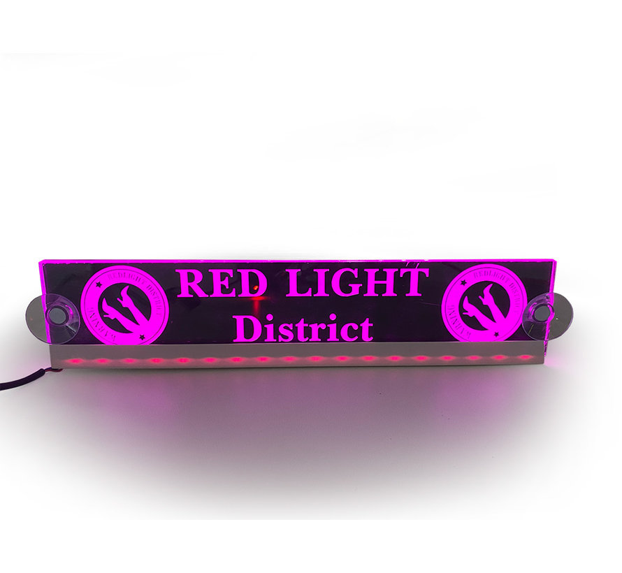 Ledplaat Red Light District - 12/24V