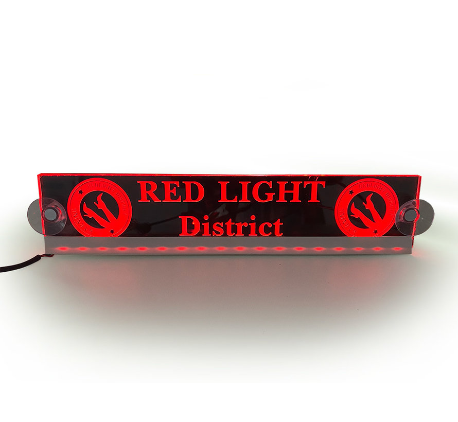 Ledplaat Red Light District - 12/24V