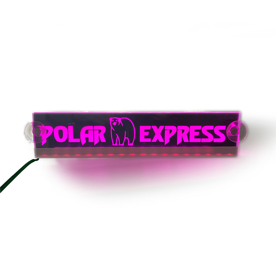 LED plate Polar Express - USB