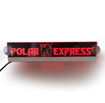 LED plate Polar Express - USB