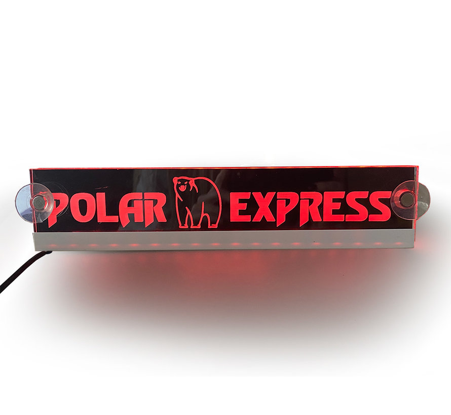 LED plate Polar Express - USB