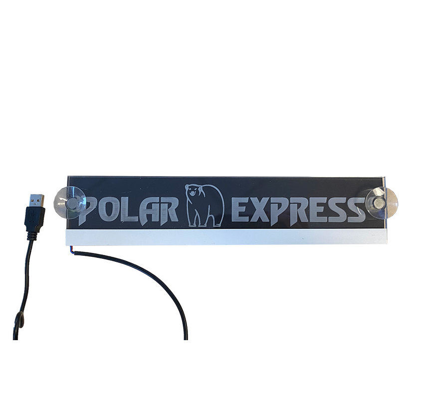 Ledplaat Polar Express