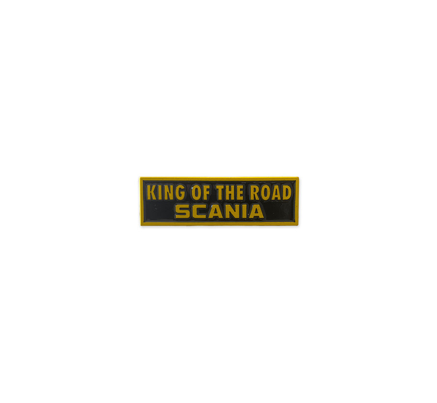 Pin - King of the road
