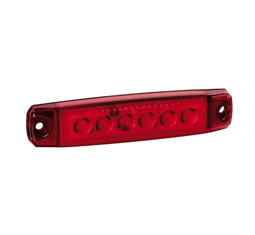 Markeerlicht - 6 LED - 12-24V