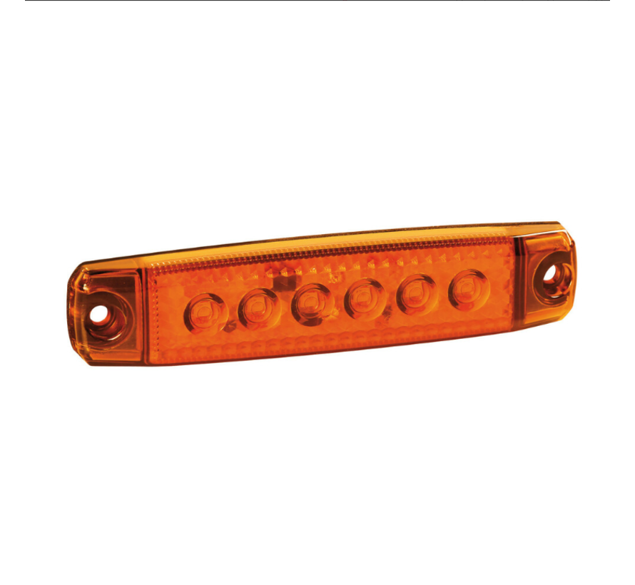 Marker light - 6 LED - 12-24V