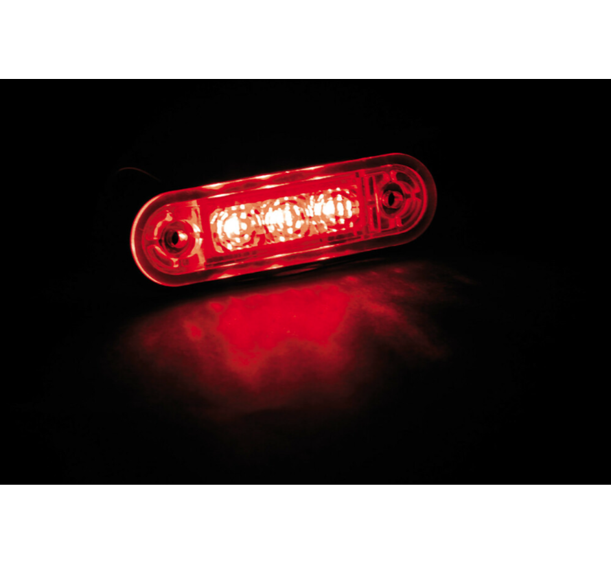 Marker light built-in - 3 LED - 12-24V