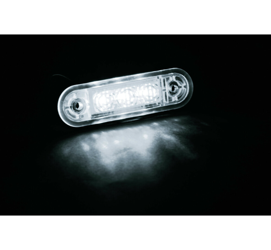 Marker light built-in - 3 LED - 12-24V