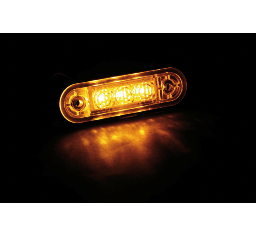 Marker light built-in - 3 LED - 12-24V