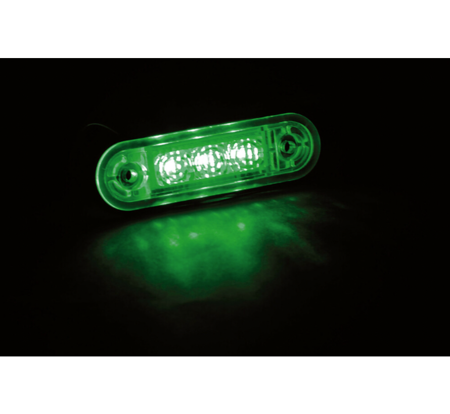 Marker light built-in - 3 LED - 12-24V