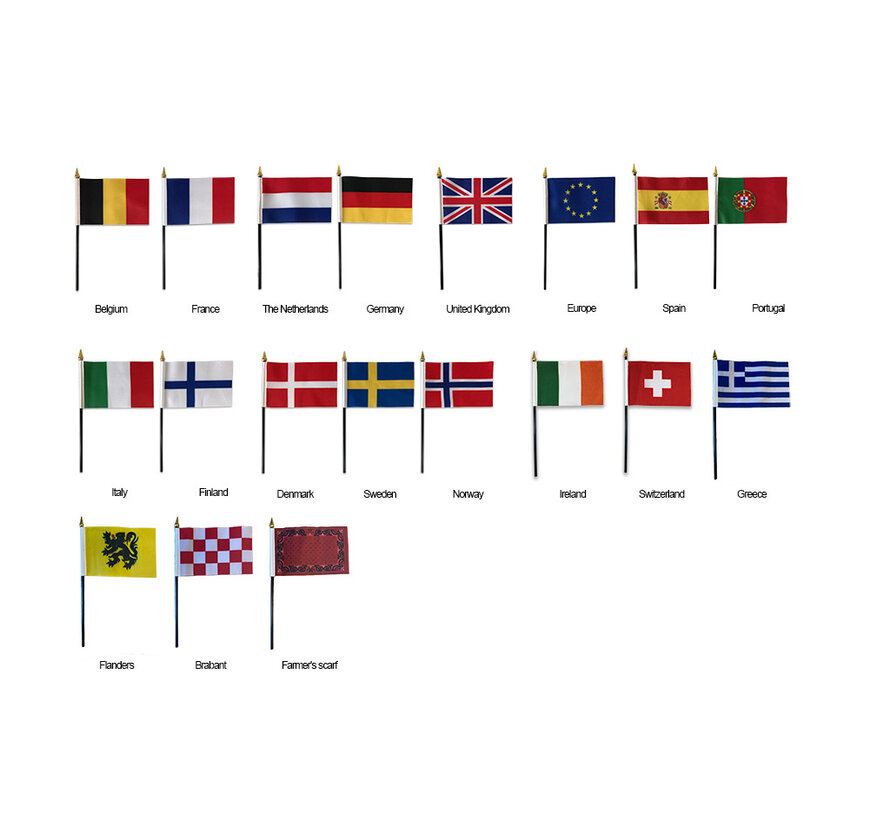 Dashboard flags - Single flag - Different designs