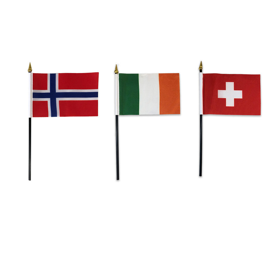 Dashboard flags Single flag Different designs