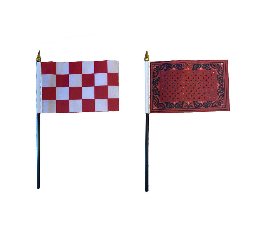 Dashboard flags Single flag Different designs