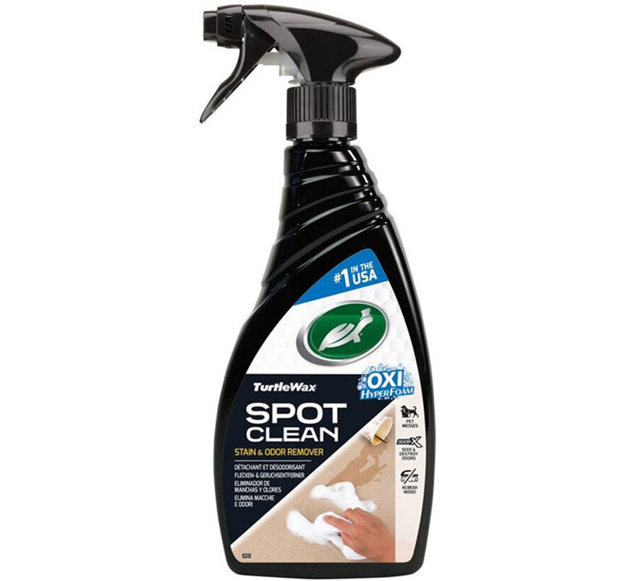 Turtle Wax Spot Clean stain & odor remover – interior cleaner – 500 ml