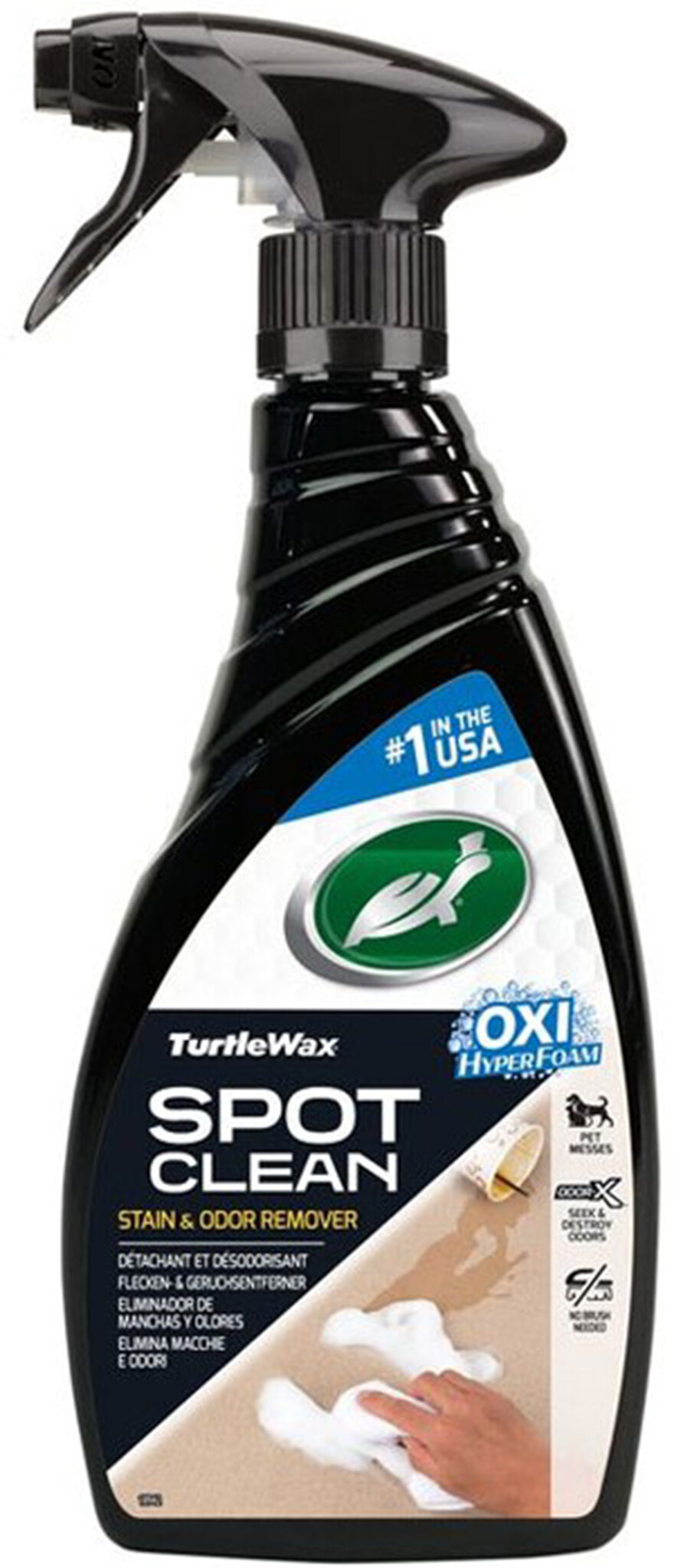 Turtle Wax Spot Clean Stain and odor remover