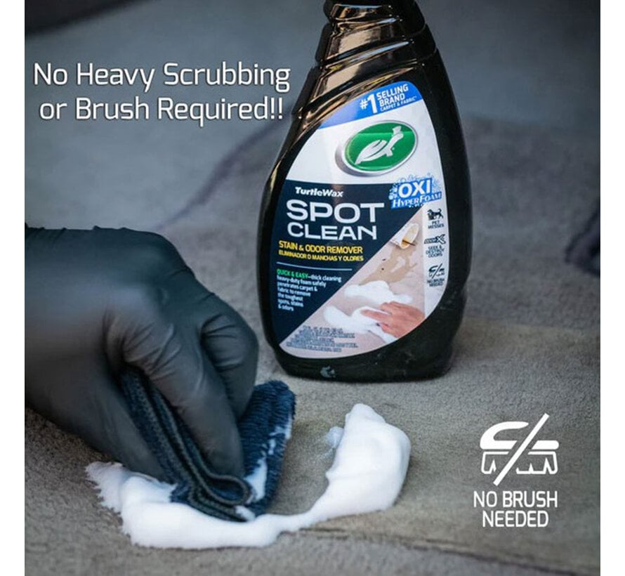 Turtle Wax Spot Clean stain & odor remover – interior cleaner – 500 ml