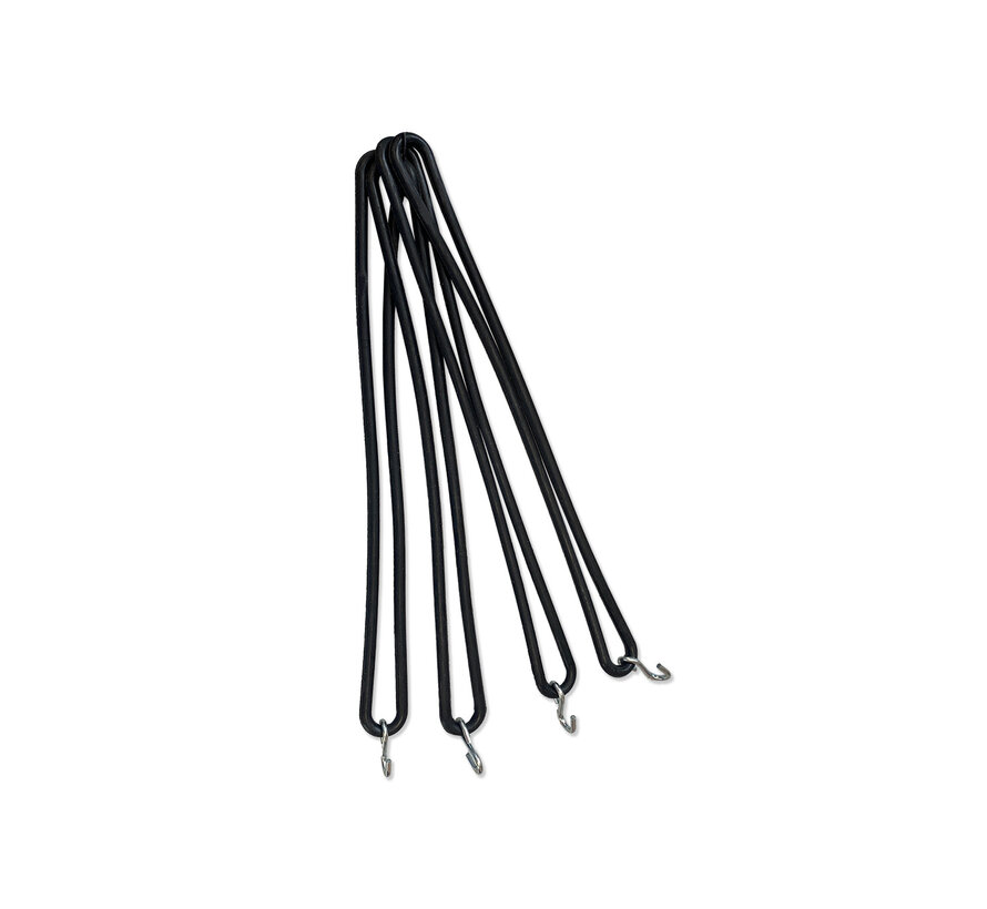 Tension rubber set 4 pieces - 40cm