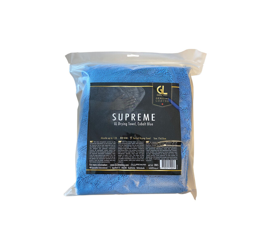 XL droogdoek - Supreme 800GSM - 75x55cm