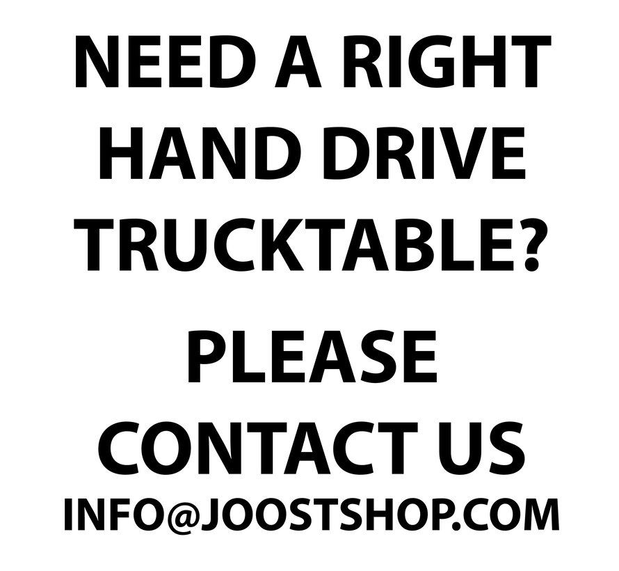 Trucktable - Right hand drive