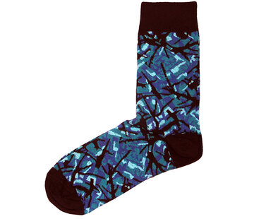 1 pair of socks - Danish Plush - Blue