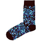 1 paar sokken - Deense Pluche - Blauw