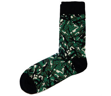 1 paar sokken - Deense Pluche - Groen