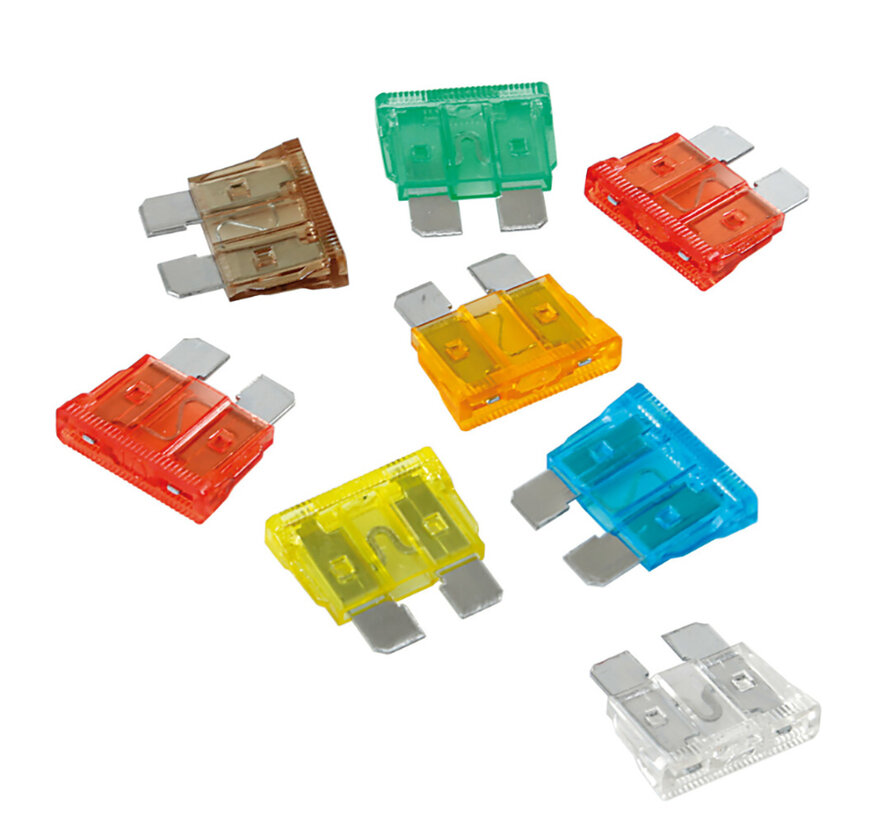 Plug-in fuses - Set of 80 pieces - 12/32V