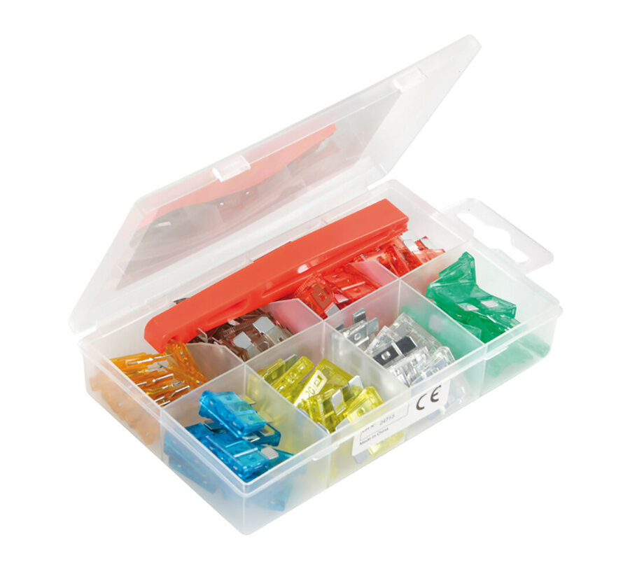 Plug-in fuses - Set of 80 pieces - 12/32V