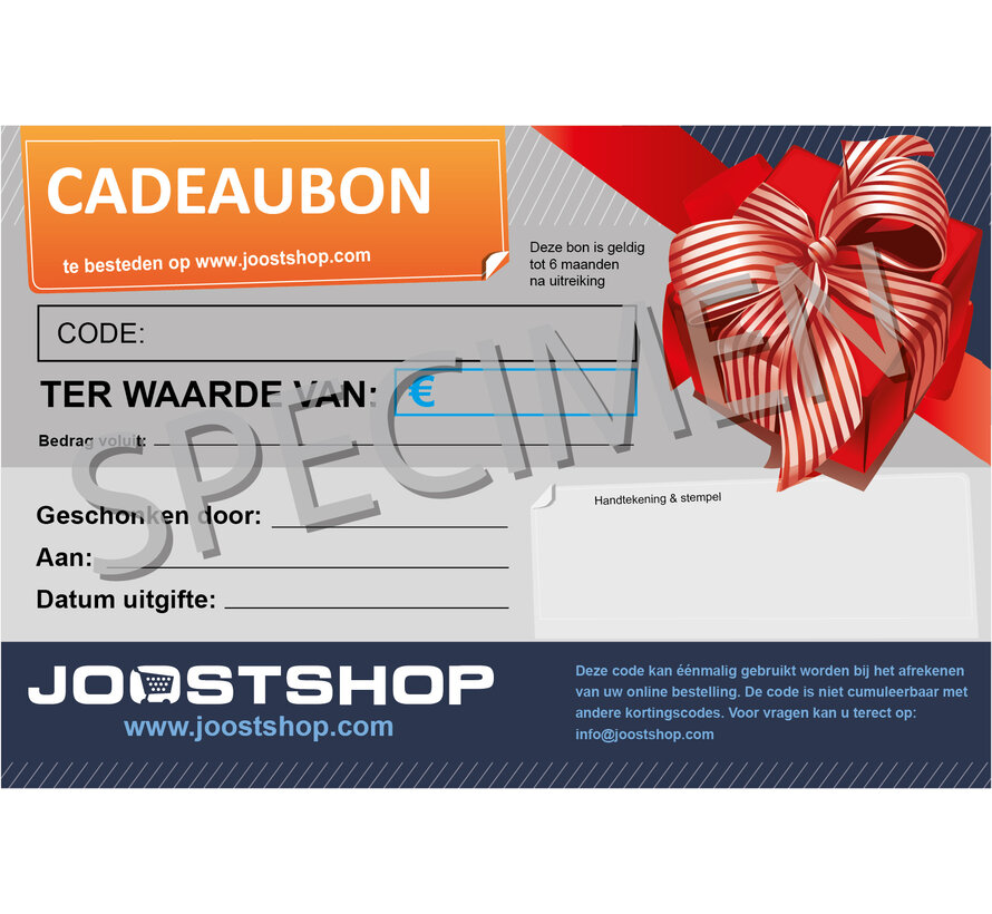 Gift card website (from € 20)