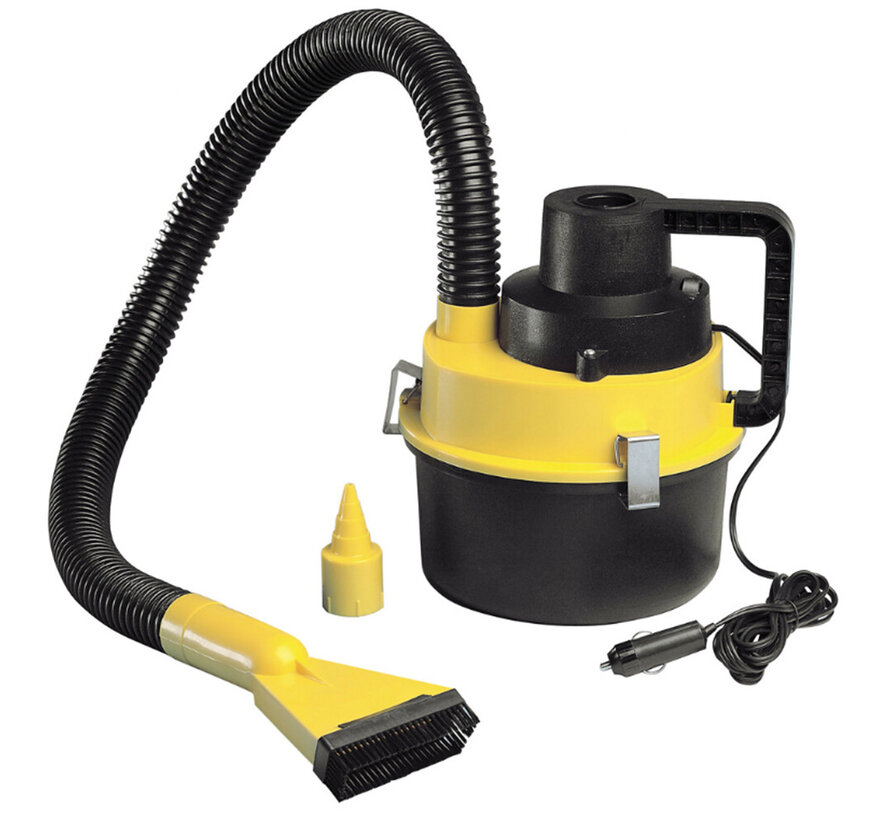 Dry/wet truck vacuum cleaner 24V with car plug