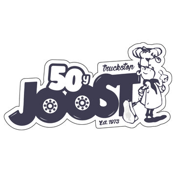 JOOST 50 jaar jubileum - Sticker