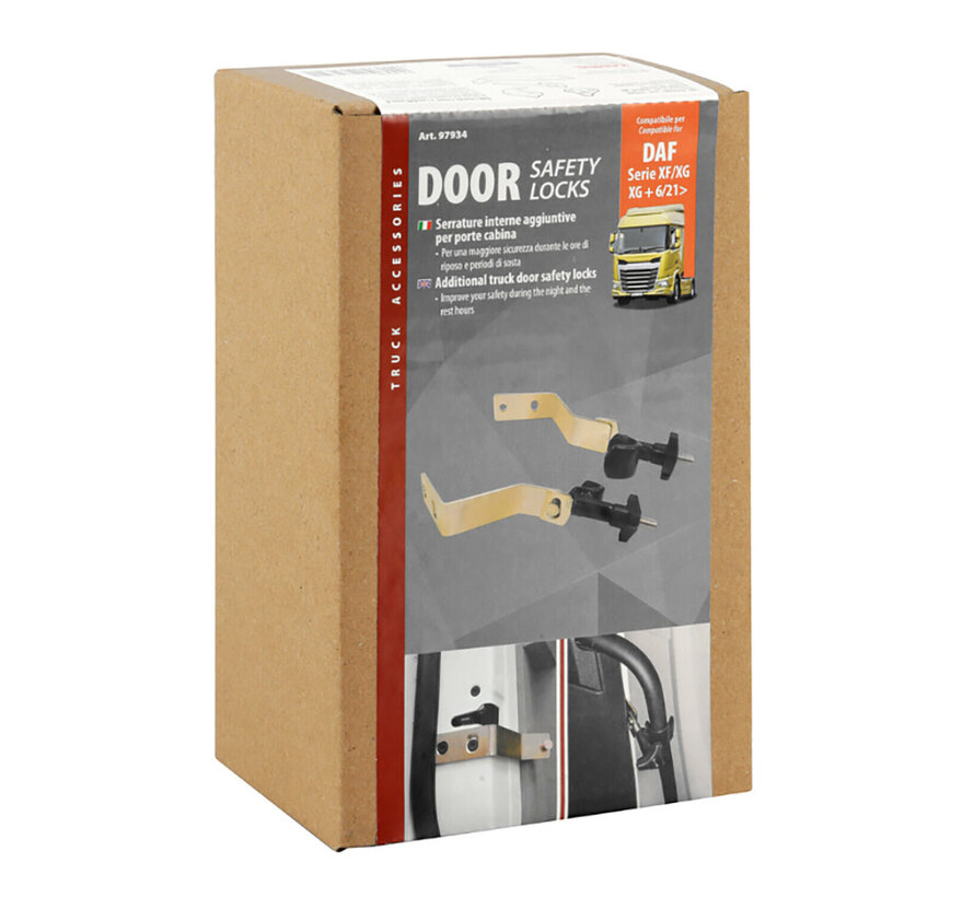 Additional Safety Door Lock – Compatible for DAF XF / XG / XG+ / XD