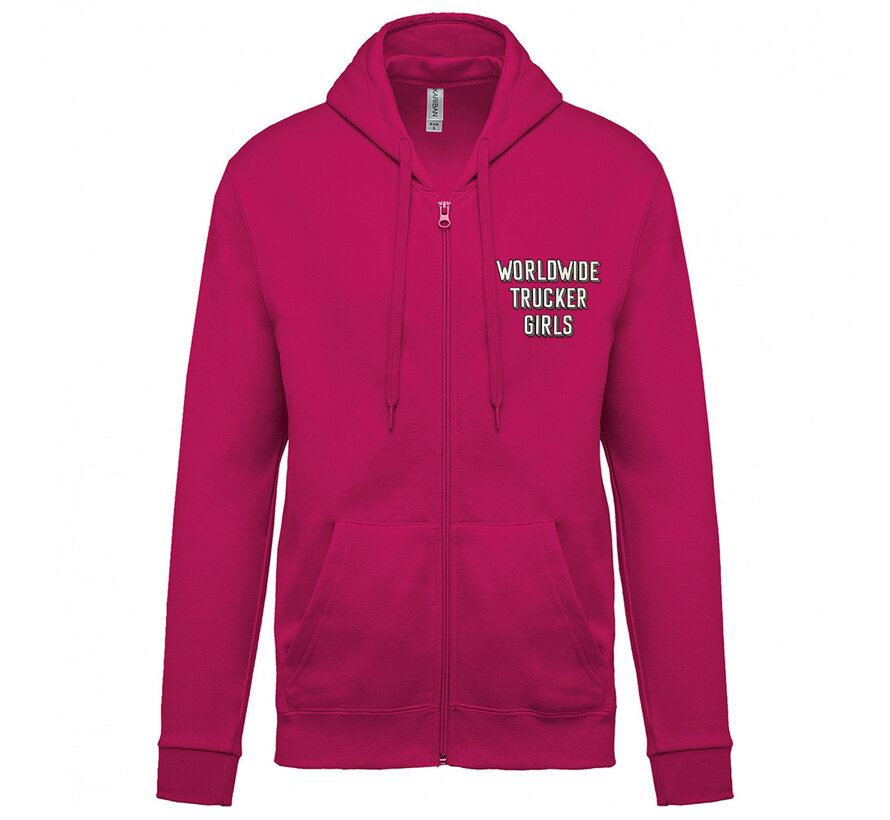 Vest Worldwide Trucker Girls - Fuchsia