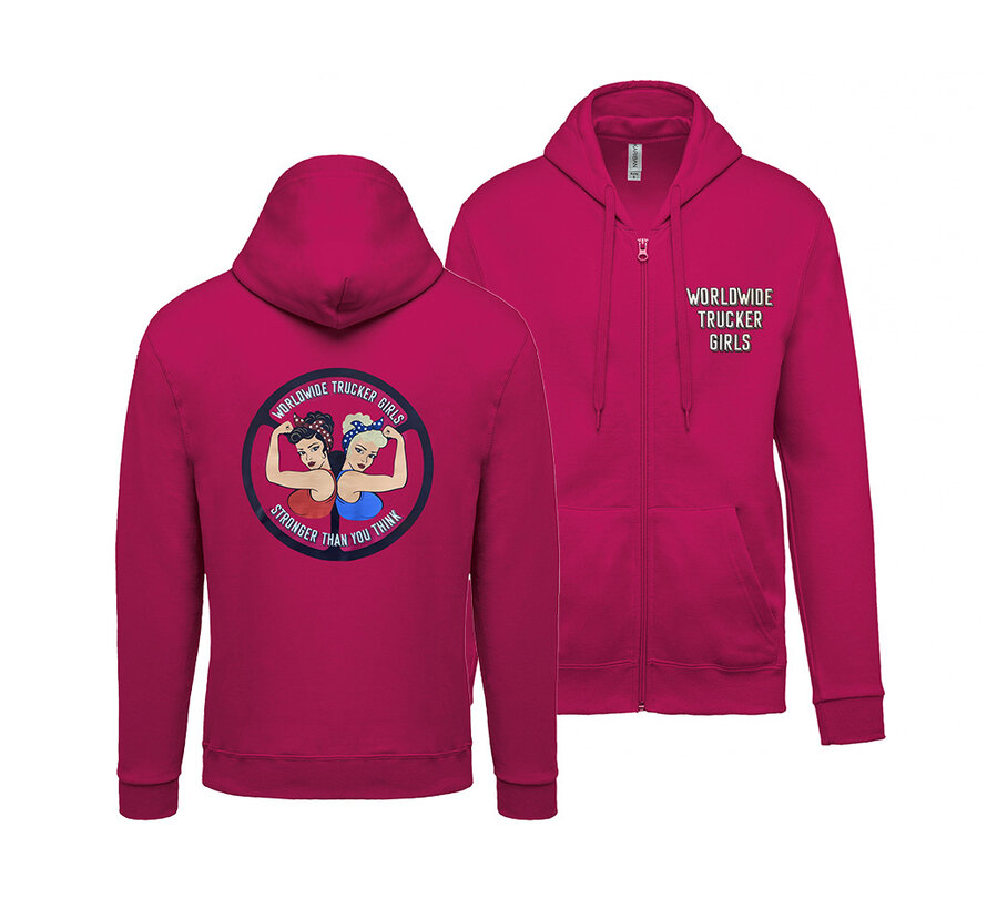 Vest Worldwide Trucker Girls - Fuchsia