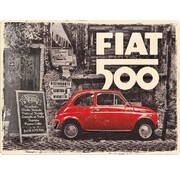 Wall PlateFiat 500