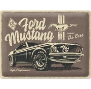 Wall Plate Ford Mustang